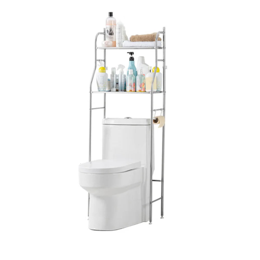Studyset Over Toilet Storage Shelf 2/3-Tier Freestanding Metal Bathroom