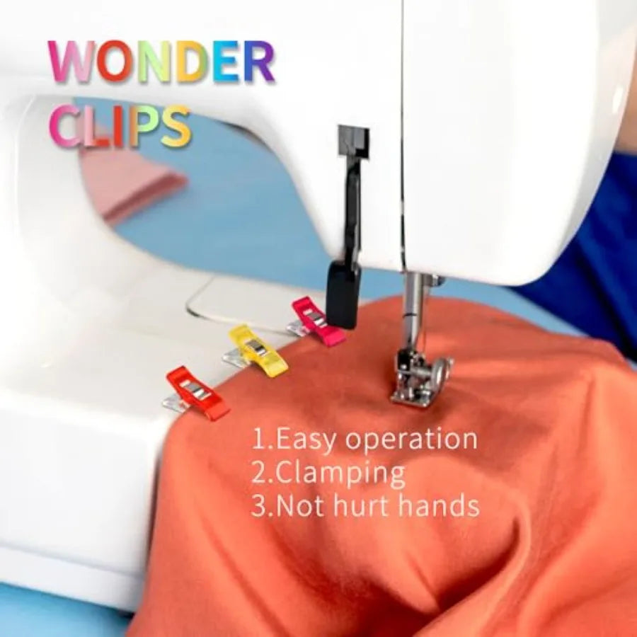 Multipurpose Sewing Clips Premium Plastic Fabric Clips For Quilting Projects