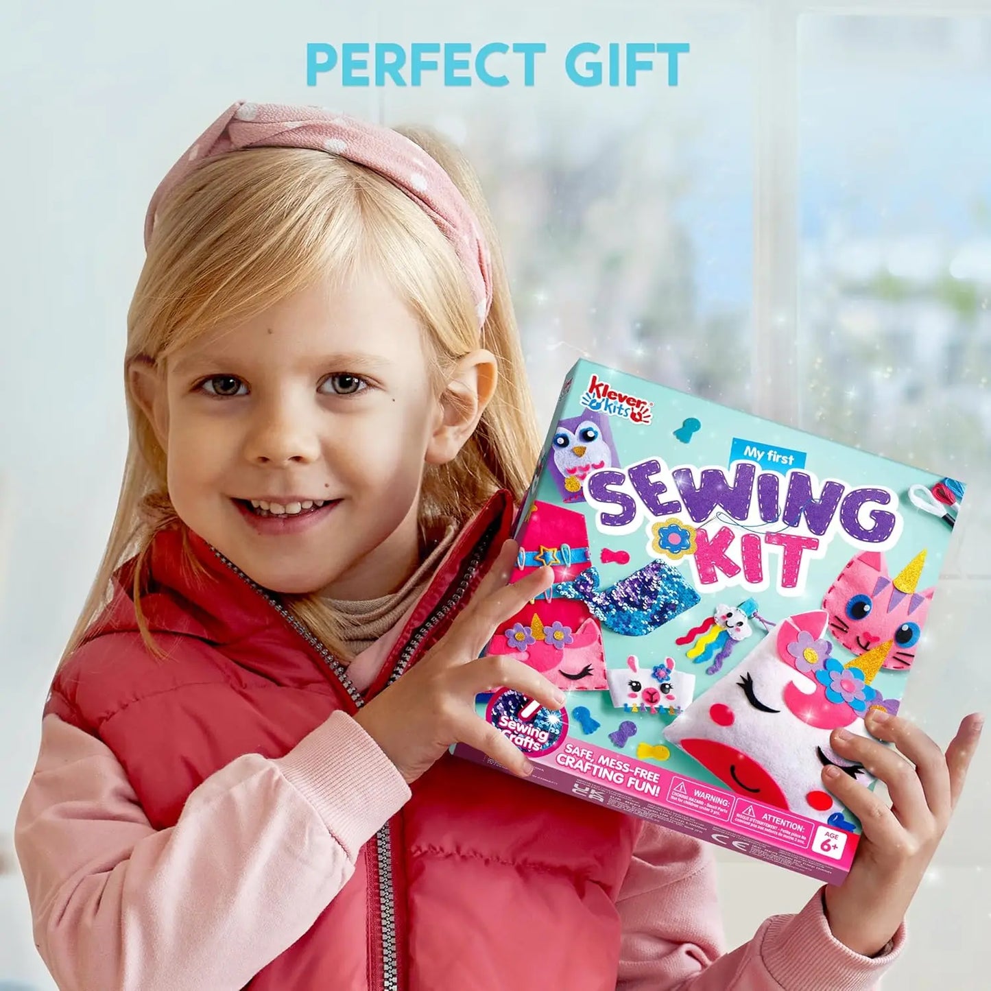 Joyfy First Sewing Kit For Kids With 7 Unicorn Projects