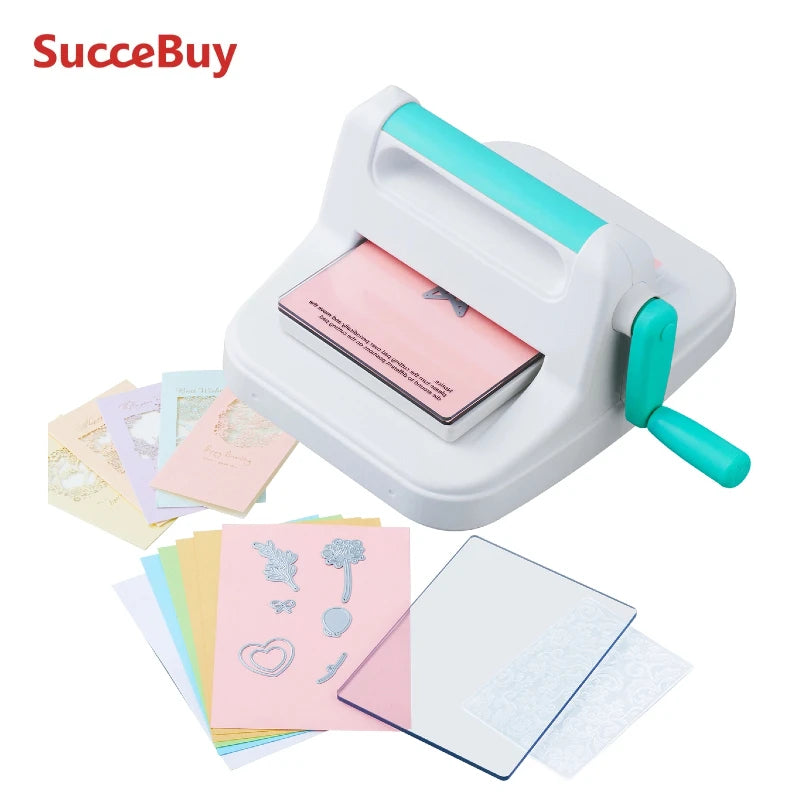 SucceBuy Manual Die Cutting Embossing Machine For Scrapbooking Crafts