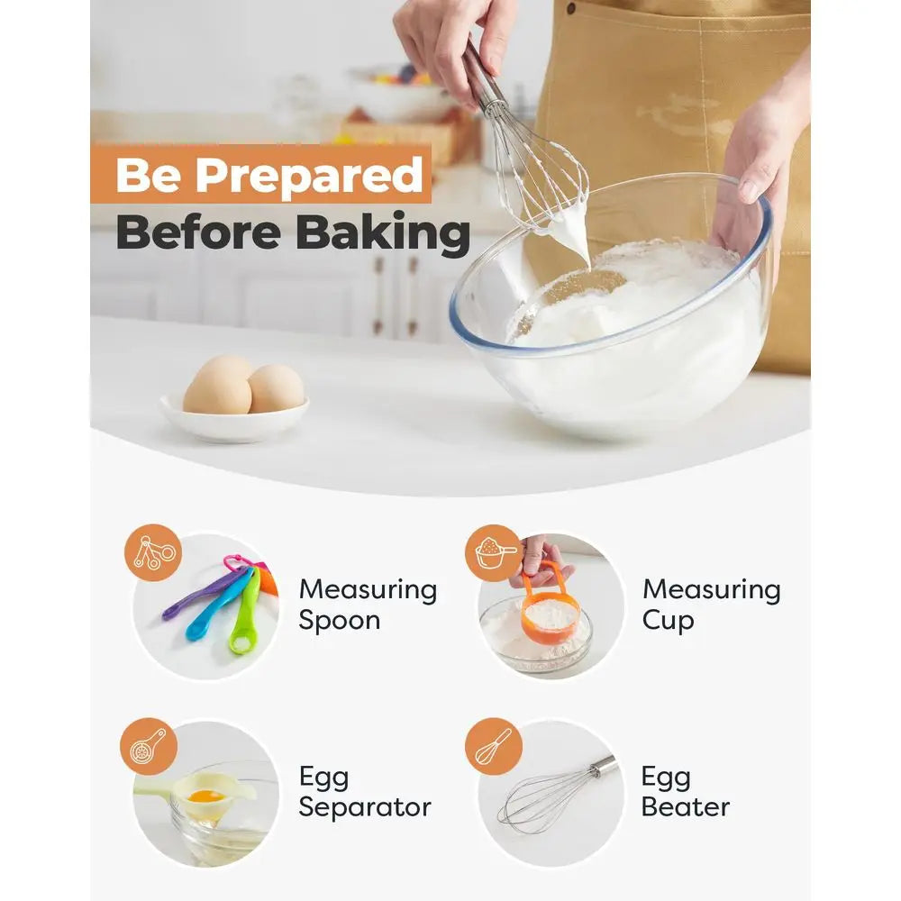 Essential Cake Decorating Kit With Piping Tips Turntable Springform Pans
