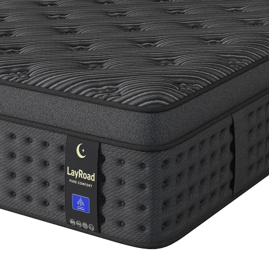 Memory Foam Hybrid Mattress With Pocket Springs Medium Firm