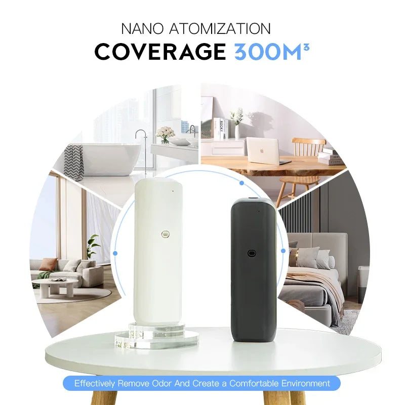 NAMSTE Fragrance Diffuser With Bluetooth Coverage 300 Cubic Meters
