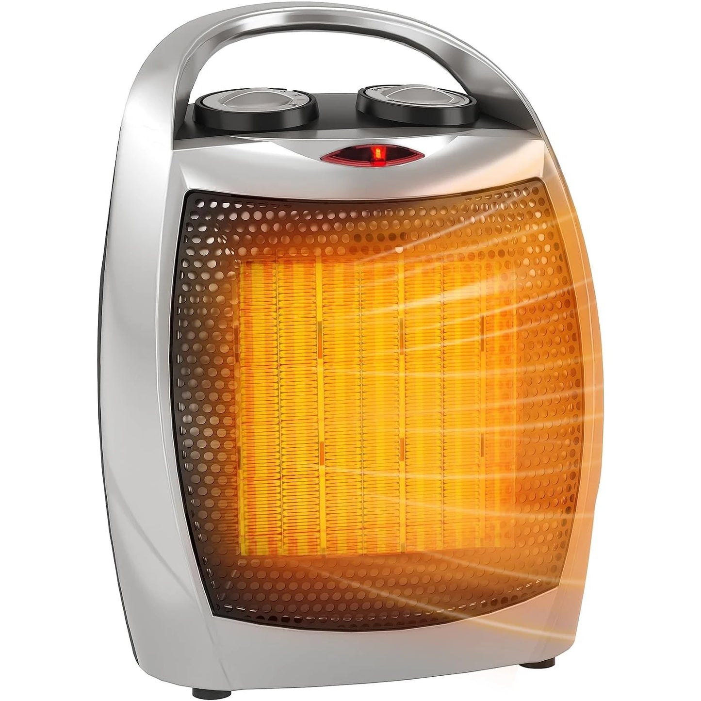 Acekool 1500W Small Space Heater For Desk With Thermostat