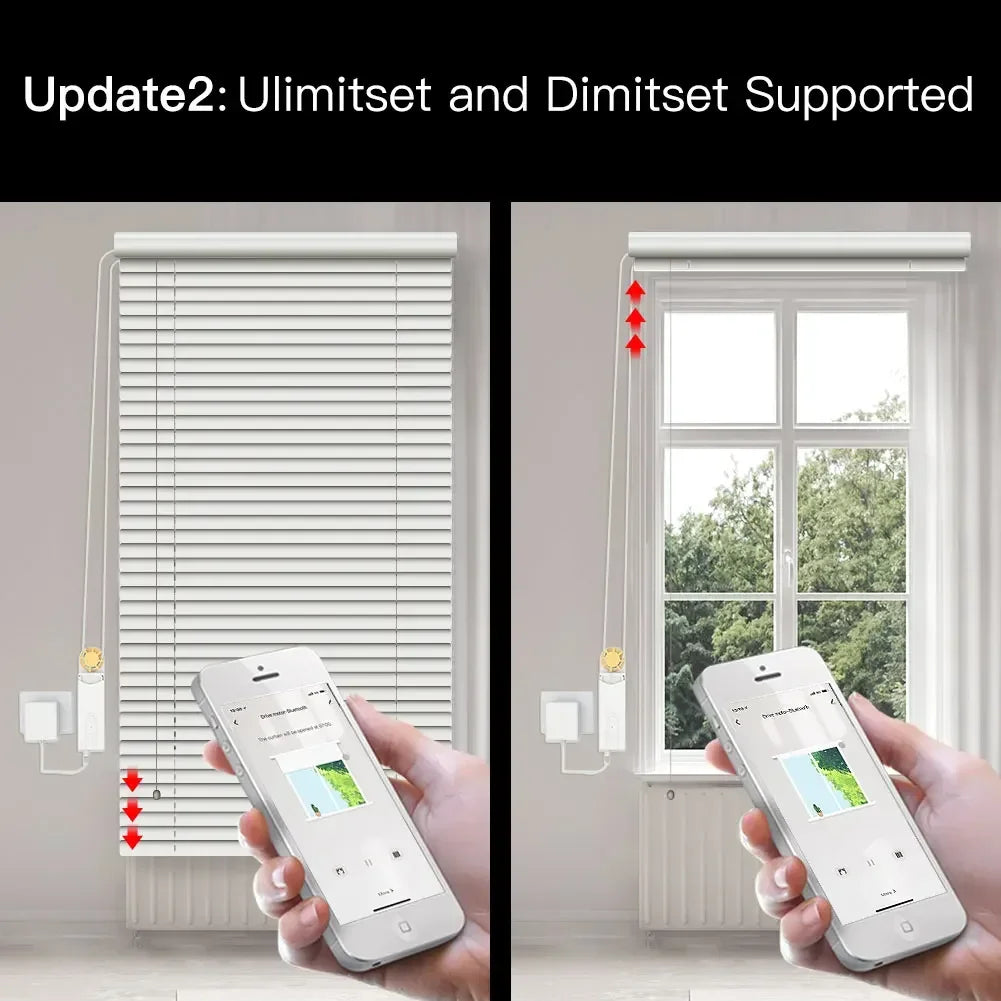 MOES ZigBee Motorized Roller Blinds Drive Hub for Tuya Alexa Google Home