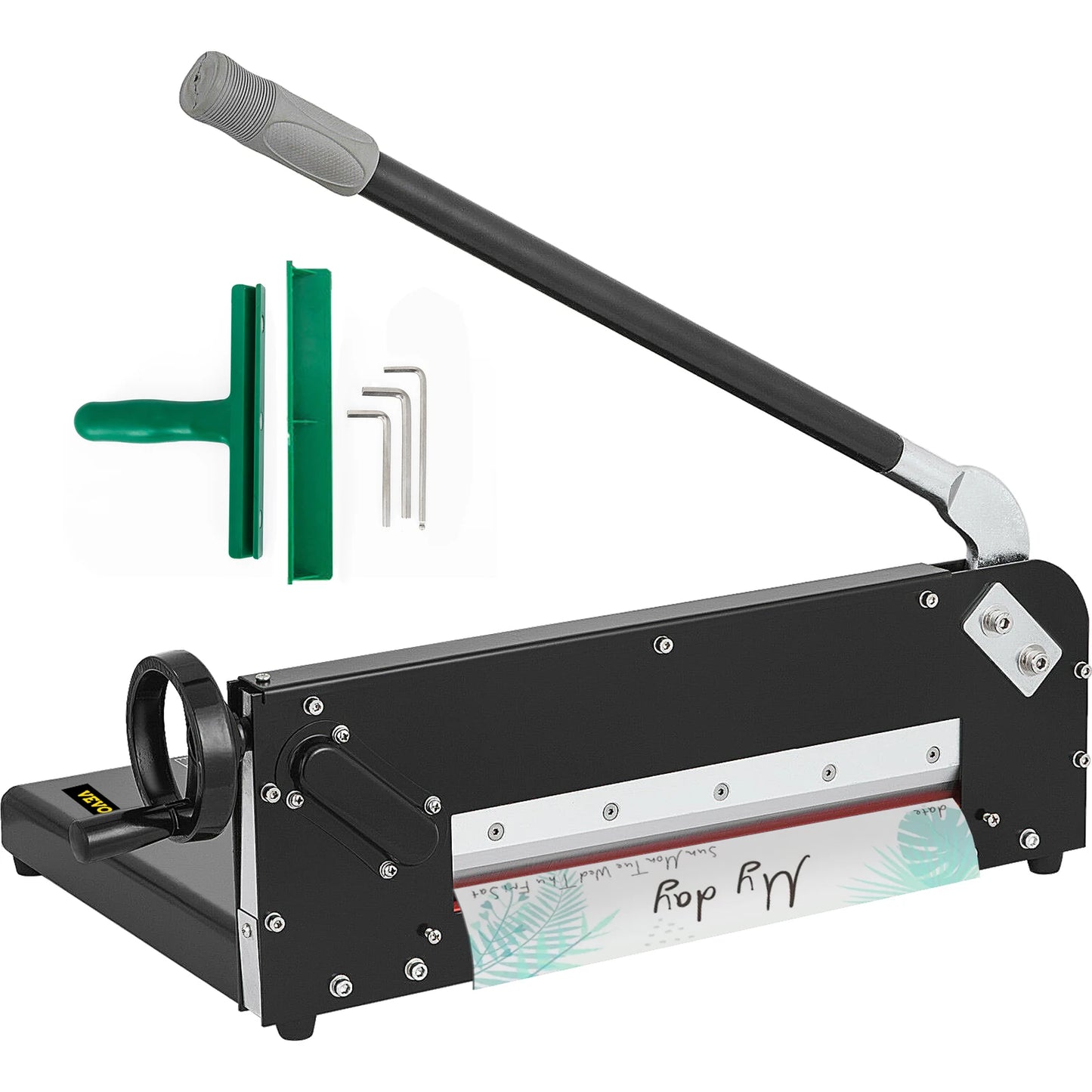 Manual Paper Cutter Heavy Duty Guillotine Trimmer For Office Use