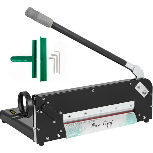 Manual Paper Cutter Heavy Duty Guillotine Trimmer For Office Use