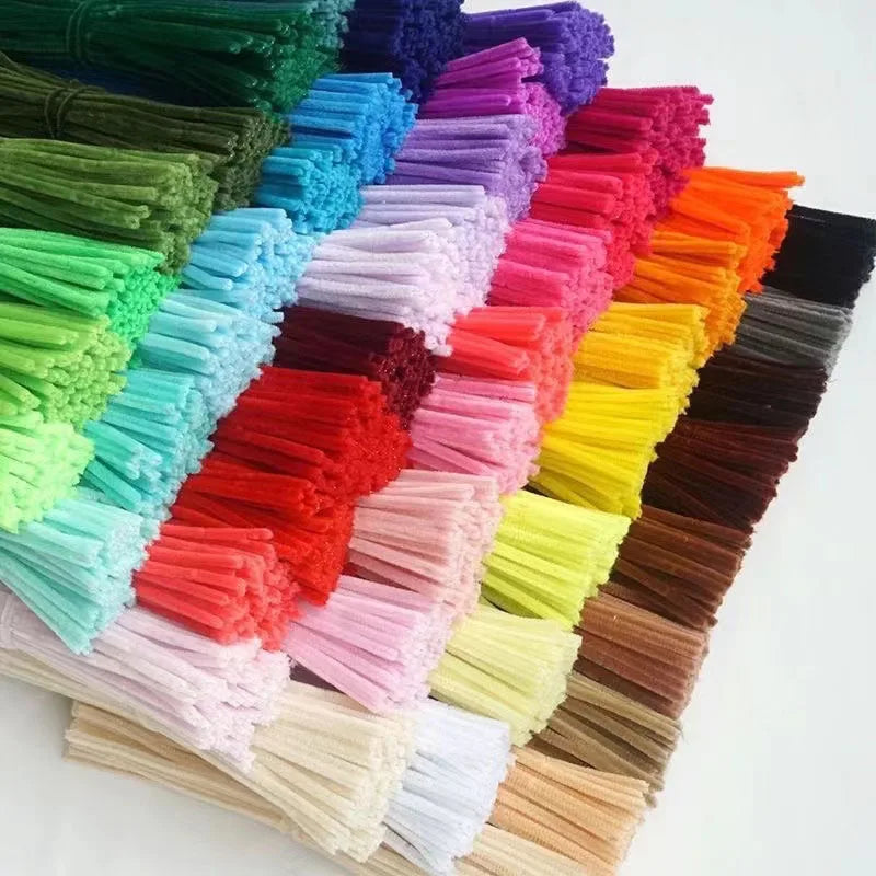 Colorful Chenille Stems Pipe Cleaners Set For DIY Crafts