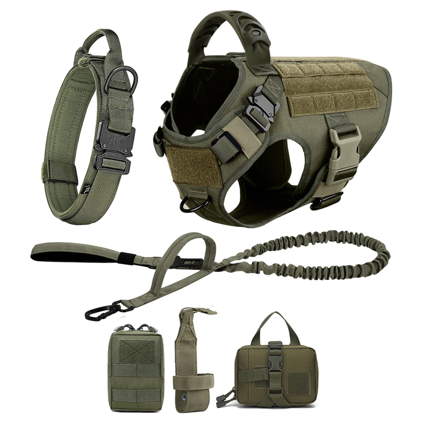 Durable Dog Harness And Leash Set For Training And Walking