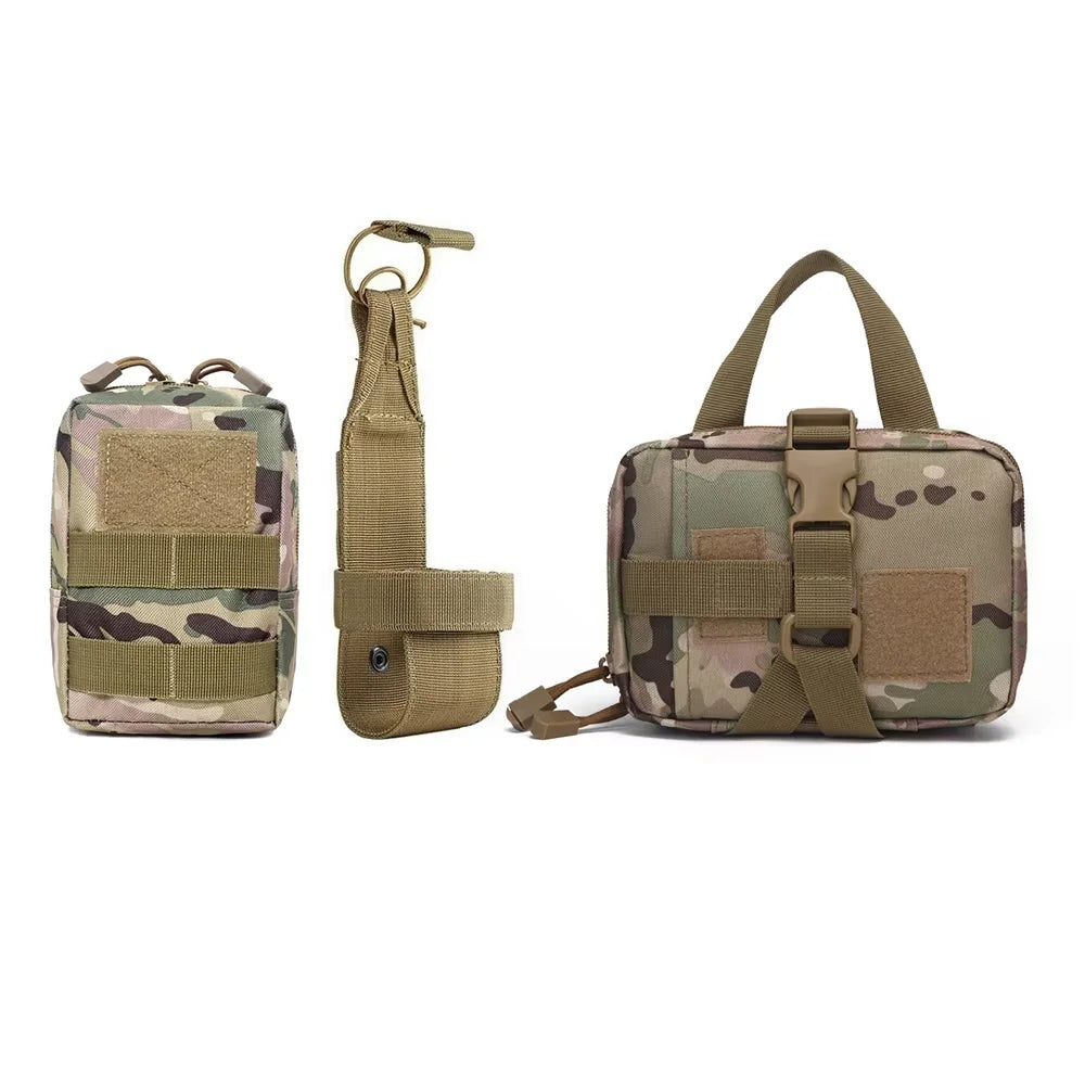 Dog Tactical Bags Set Molle Pouches for Harness Attachment Gear