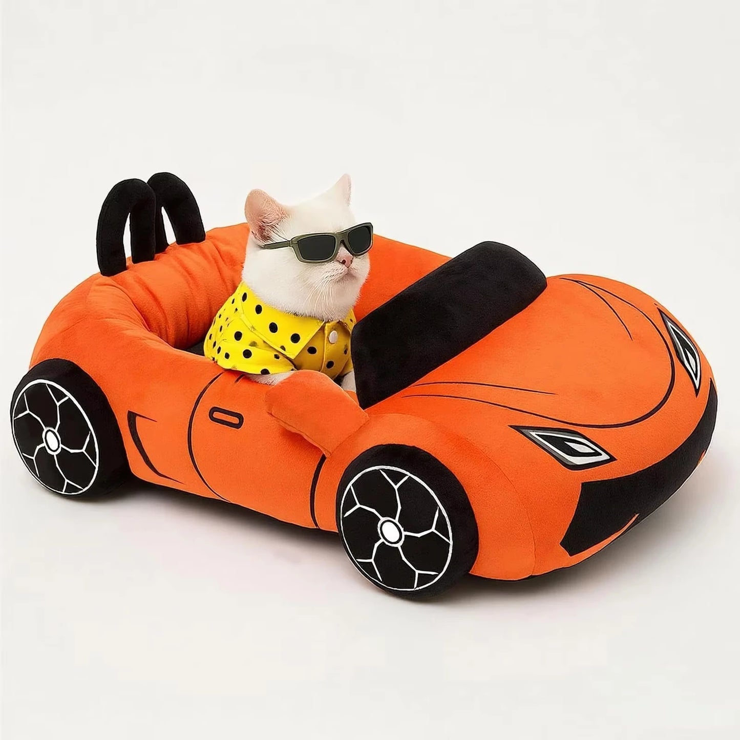 CWV Supercar Cat Bed For Kitten Soft Cozy Mat Pillow