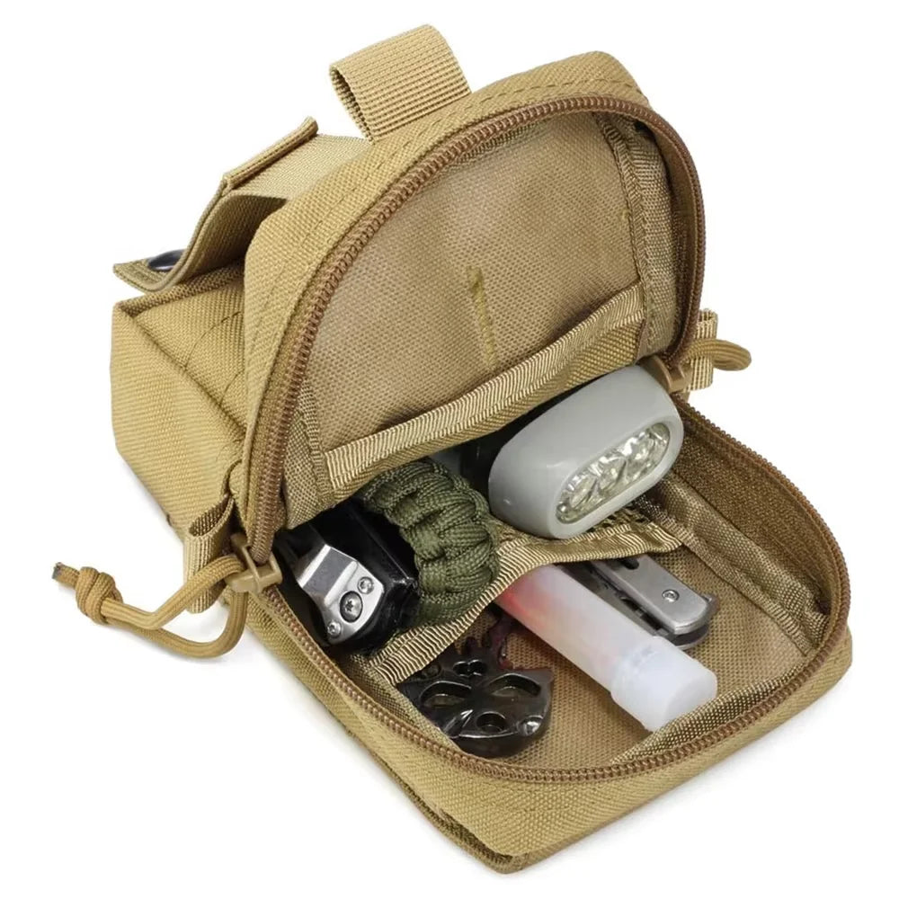 Dog Tactical Bags Set Molle Pouches for Harness Attachment Gear