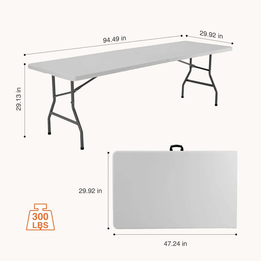 JHK Portable Folding Table For Outdoor And Indoor Use
