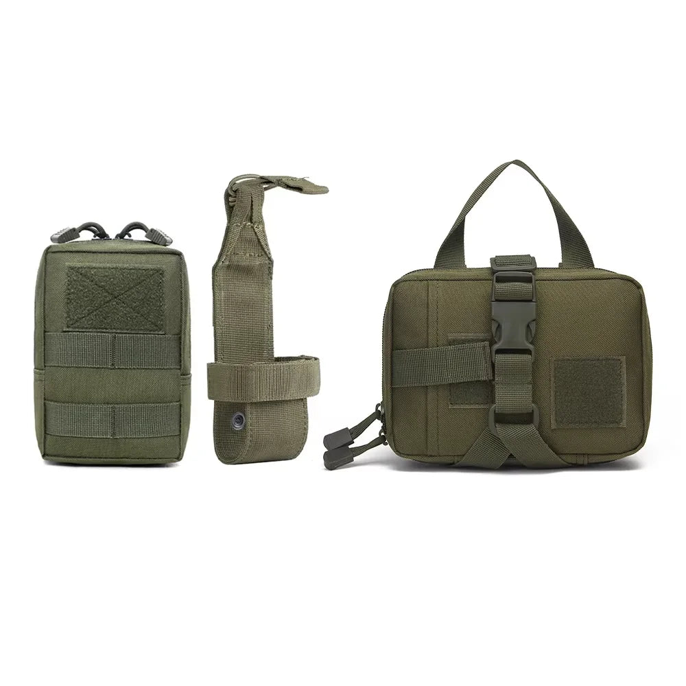 Dog Tactical Bags Set Molle Pouches for Harness Attachment Gear