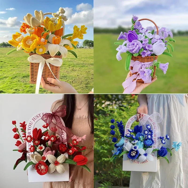 Colorful Chenille Stems Pipe Cleaners Set For DIY Crafts