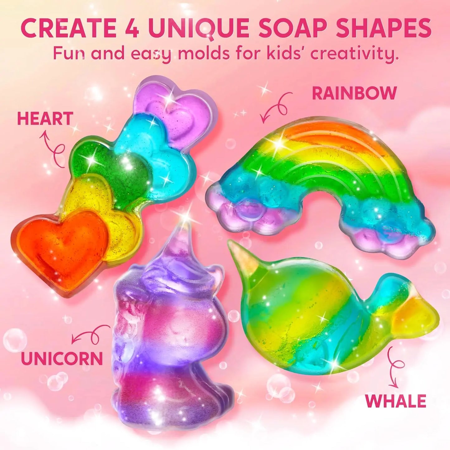 Joyfy Unicorn Soap Making Kit For Kids STEM Craft Activity