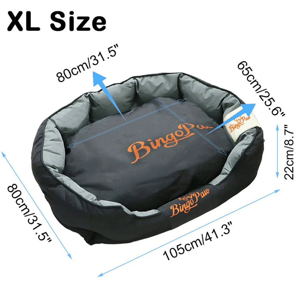 BORWART Orthopedic Dog Bed Waterproof Removable Cushion