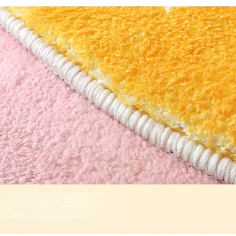 French Style Plush Floral Pattern Area Rug For Living Room Decor