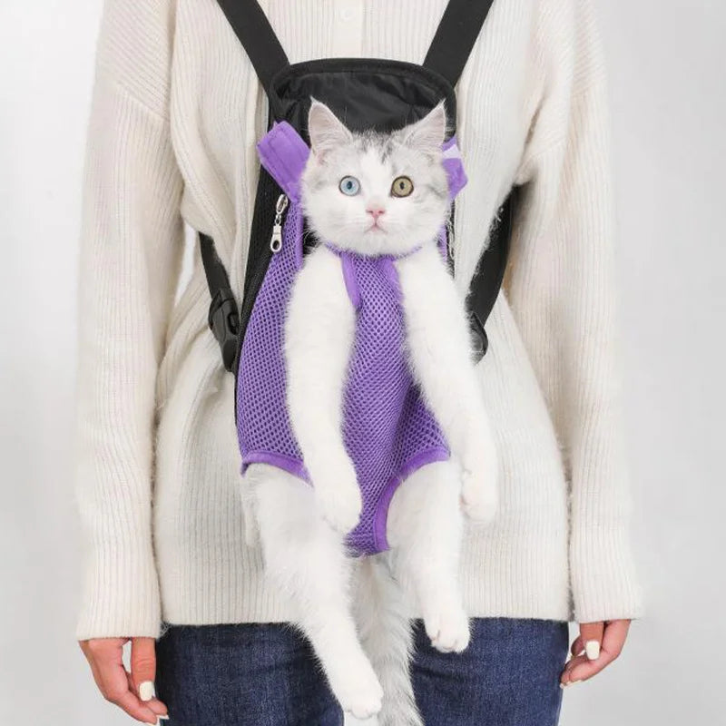 Pet Backpack Carrier For Cats And Dogs Travel Hiking