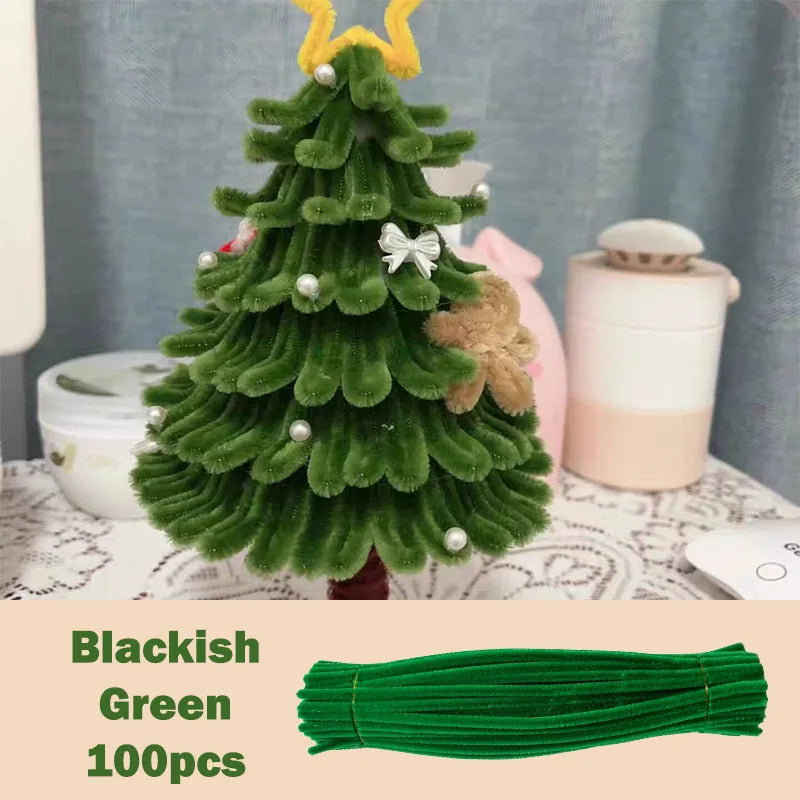Colorful Chenille Stems Pipe Cleaners Set For DIY Crafts